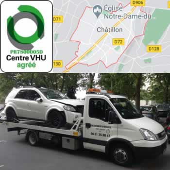 Epaviste Châtillon (92320)- Enlèvement épave gratuit epaviste Châtillon (92320) - enlevement epave gratuit