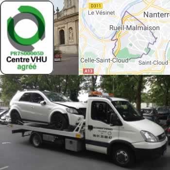 Epaviste Rueil-Malmaison (92500)- Enlèvement épave gratuit epaviste Rueil-Malmaison (92500) - enlevement epave gratuit